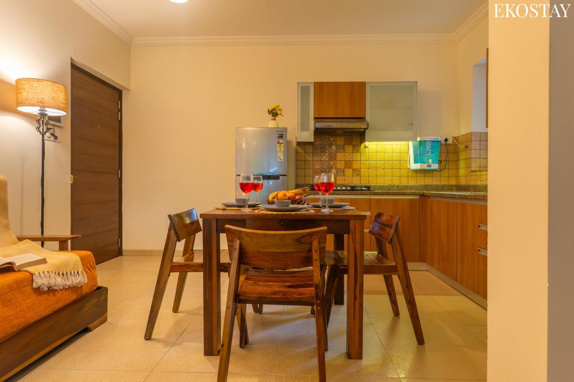 Ekostay - Belvedere Apartment Candolim Kültér fotó