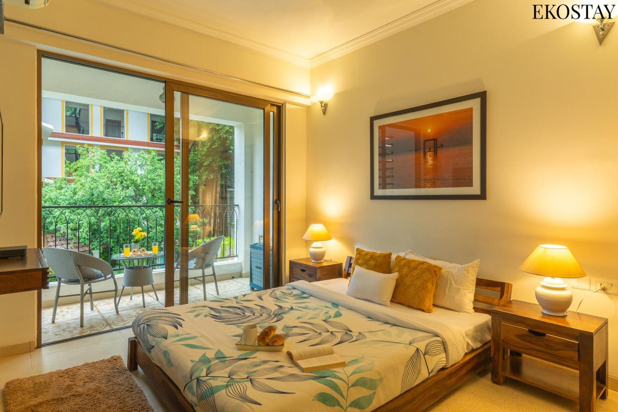 Ekostay - Belvedere Apartment Candolim Kültér fotó