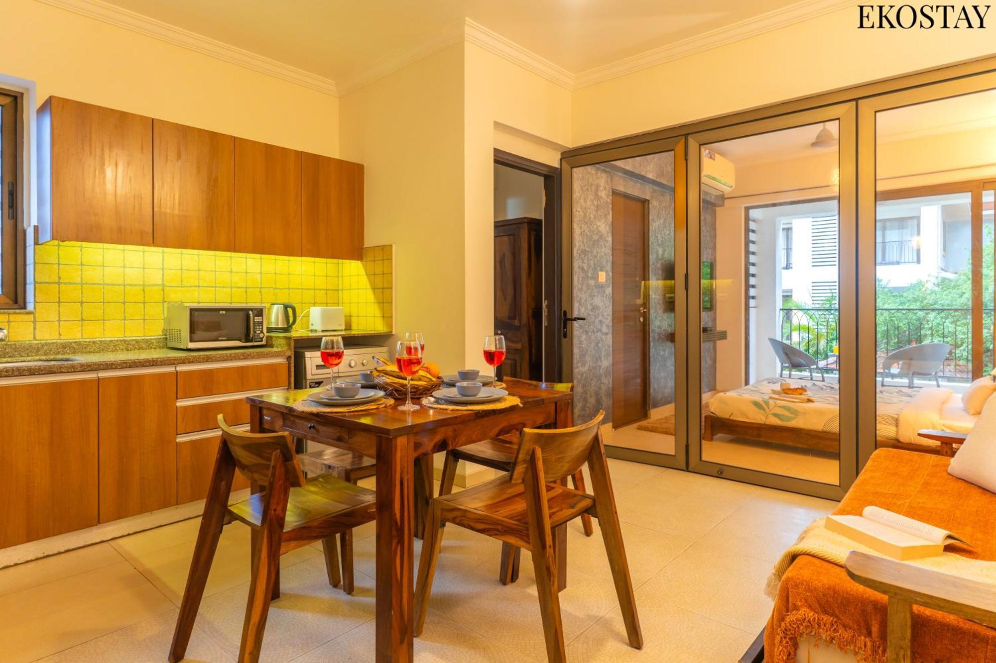 Ekostay - Belvedere Apartment Candolim Kültér fotó