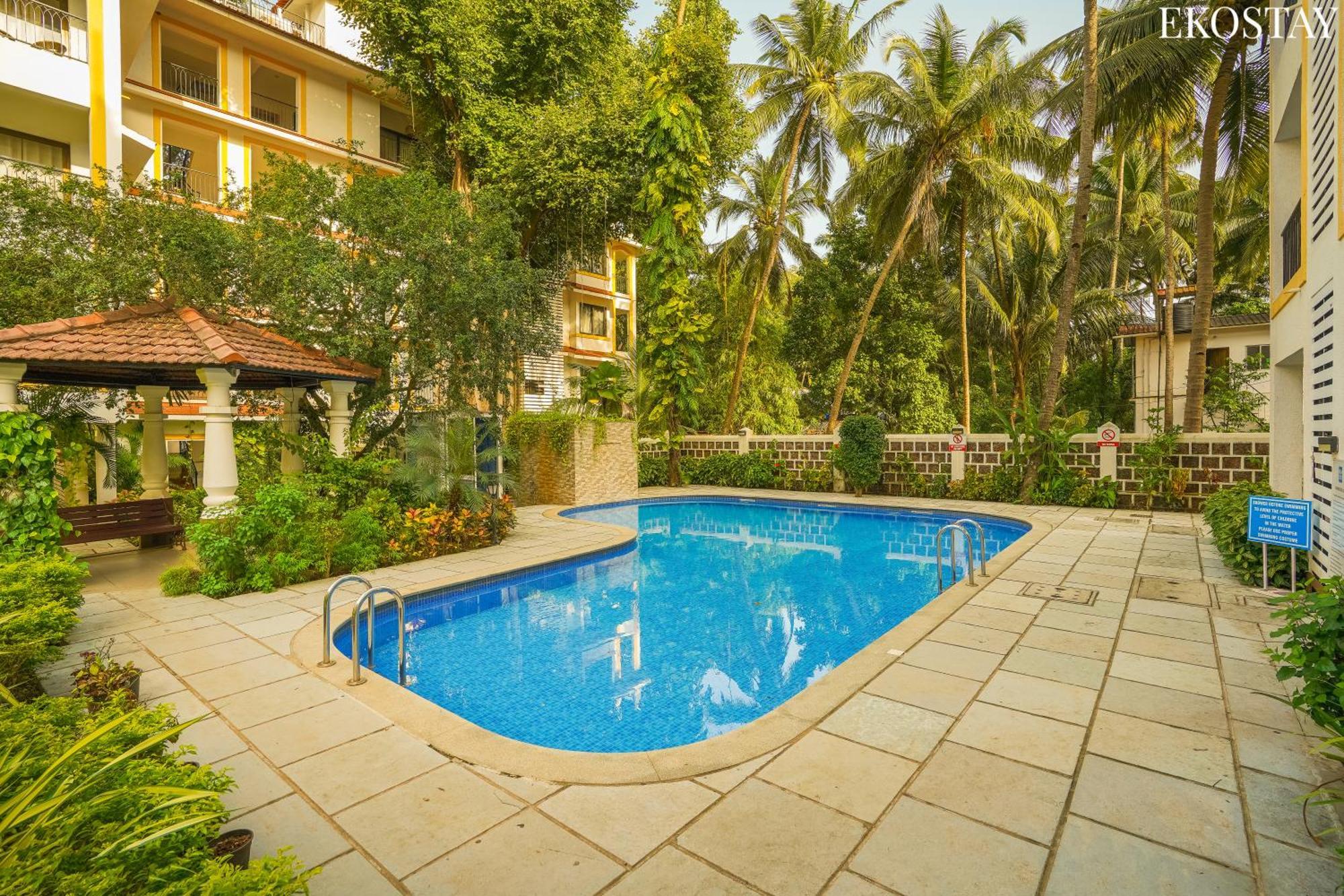 Ekostay - Belvedere Apartment Candolim Kültér fotó