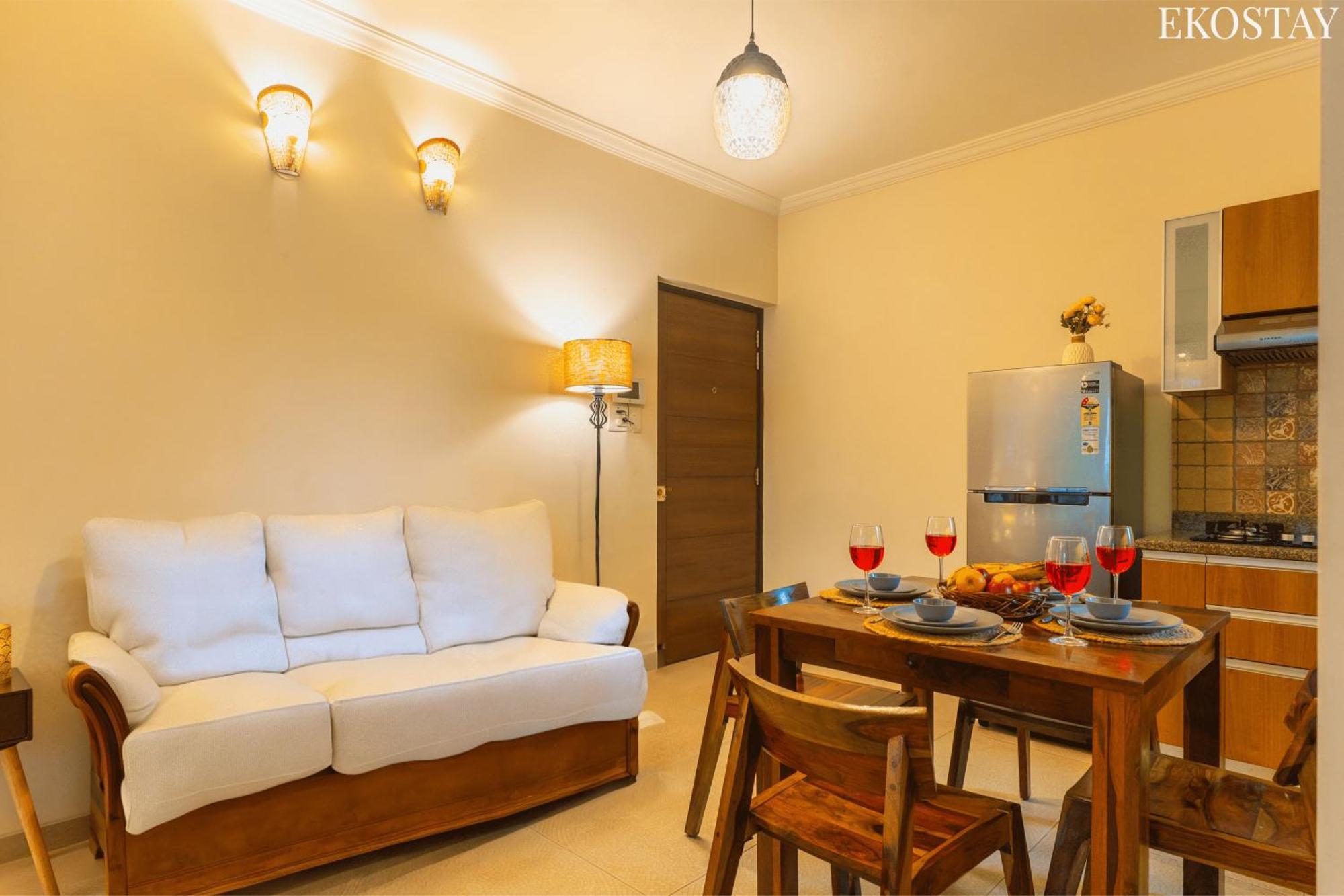 Ekostay - Belvedere Apartment Candolim Kültér fotó