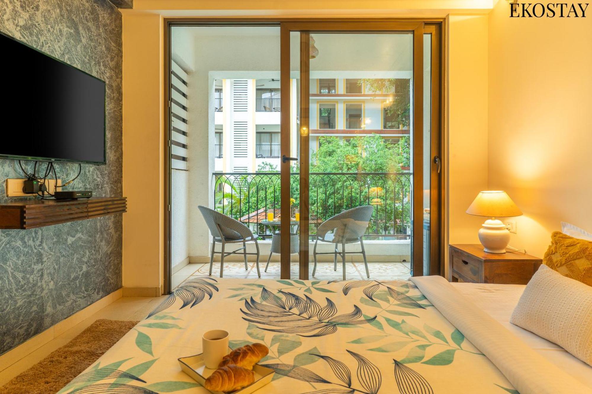 Ekostay - Belvedere Apartment Candolim Kültér fotó