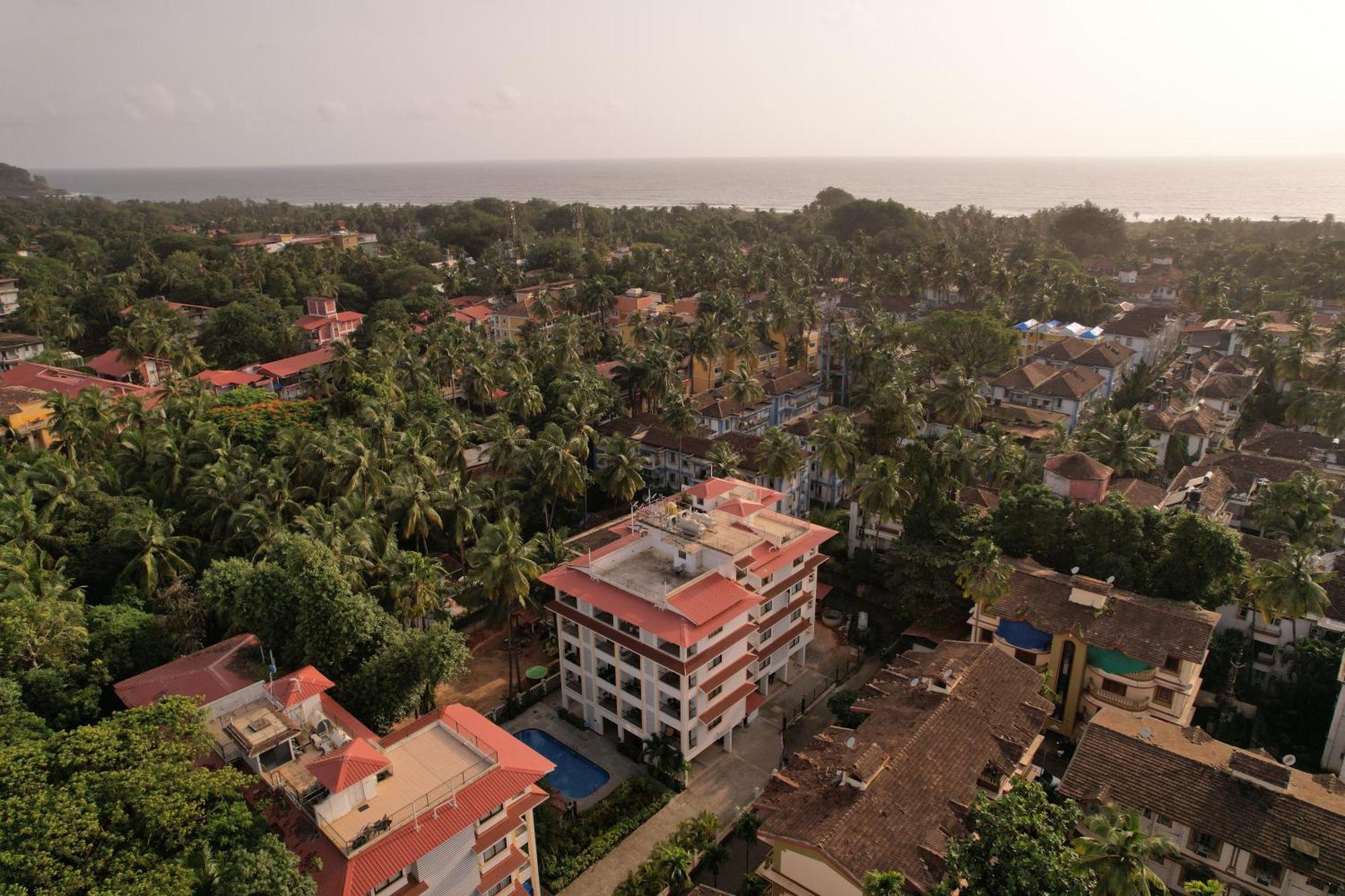 Ekostay - Belvedere Apartment Candolim Kültér fotó